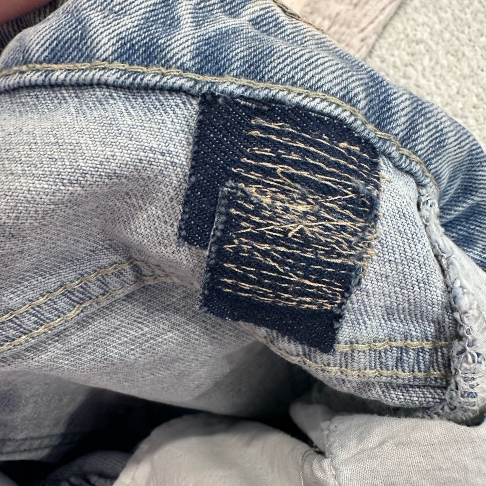 Superdown Straight Leg Light Wash Jeans Sz 25 - Picture 4 of 10
